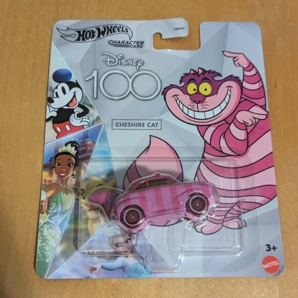 Disney Hot Wheels 100 Alice in Wonderland Cheshire cat character car brand New - Picture 1 of 10